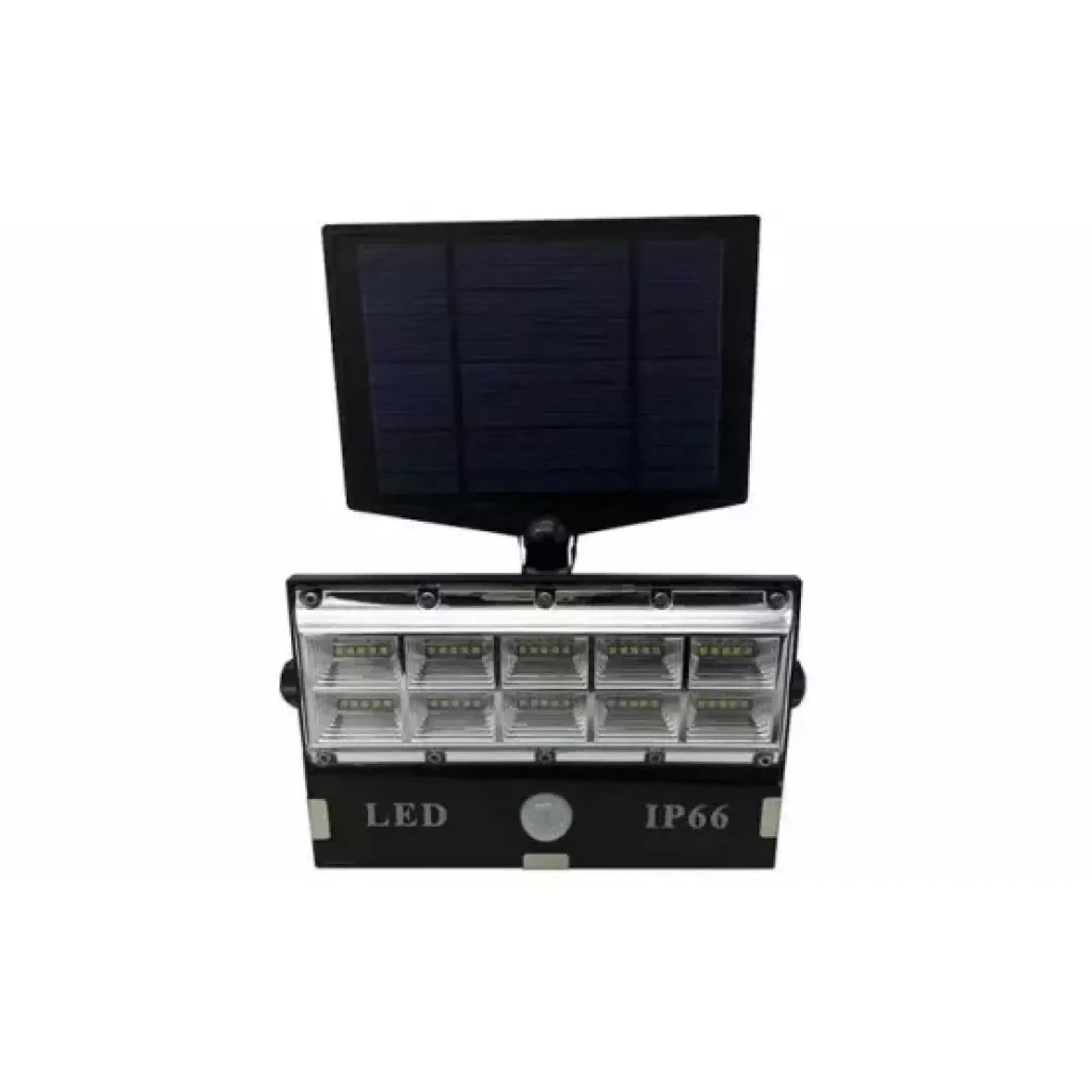 LED прожектор T8501-COB 30W със слънчев панел и сензор за движение