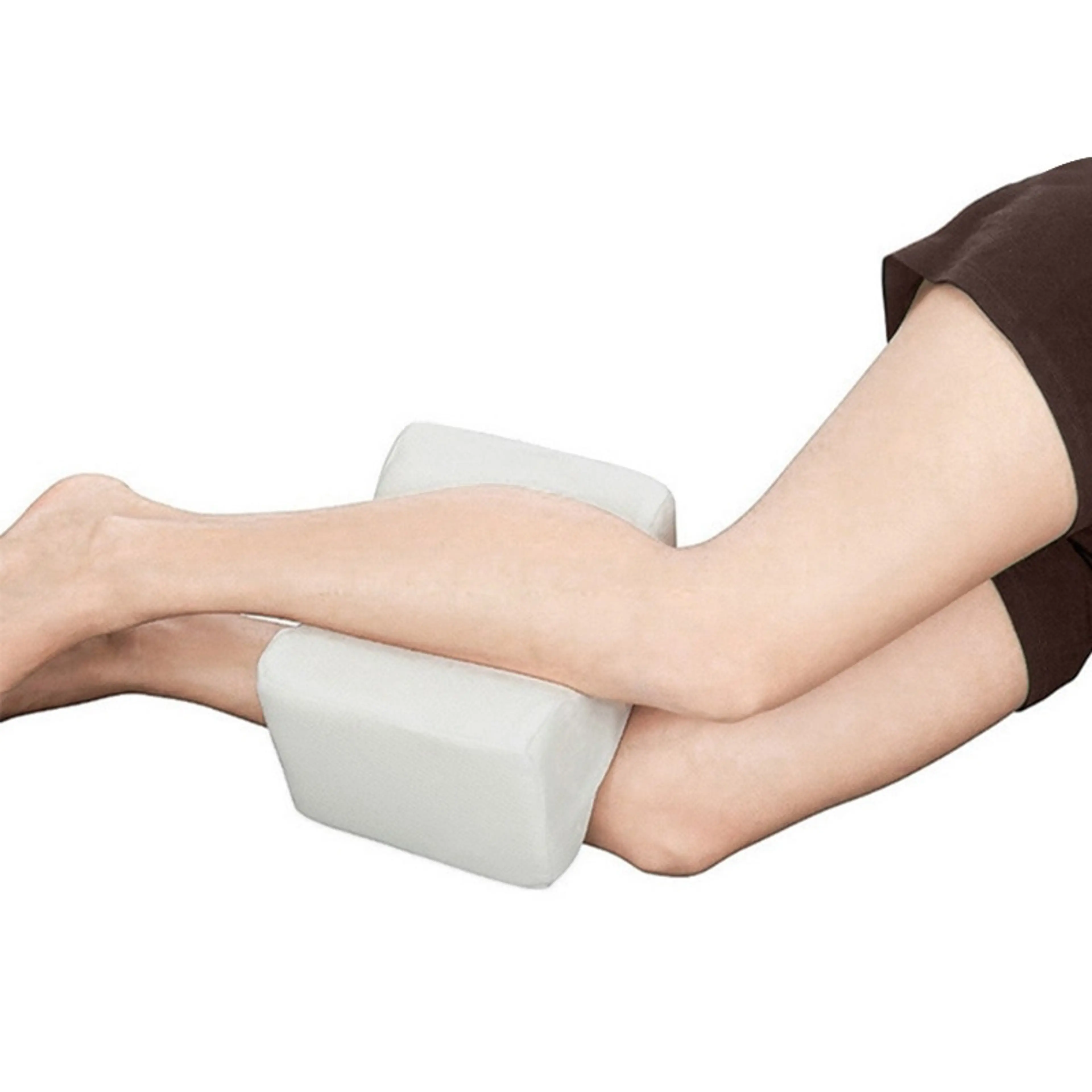 Ортопедична възглавница за крака SIKS, Мемори пяна, Гел с охлаждащ ефект, 25 х 20 см
