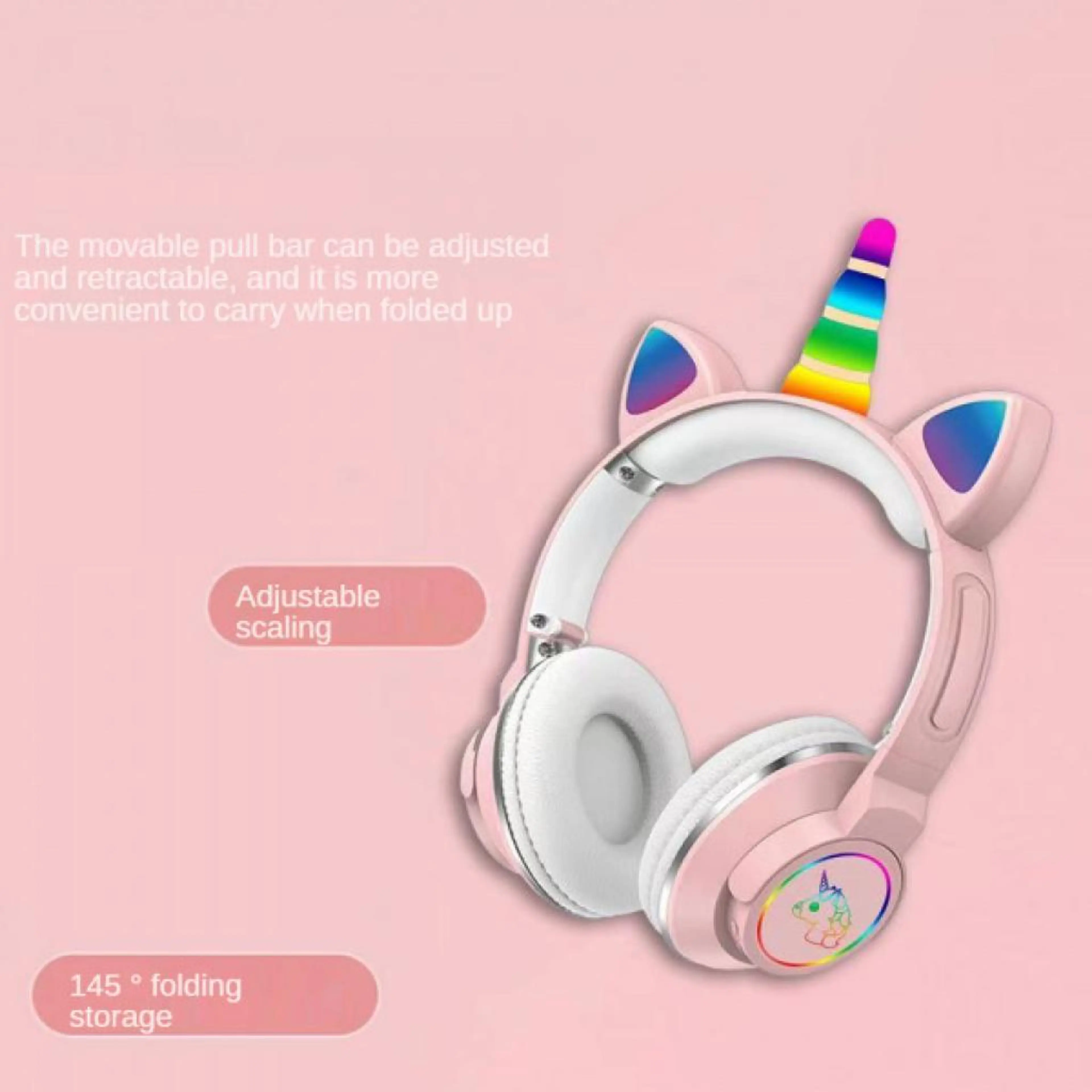 Вълшебни Bluetooth слушалки ME-6 Pink