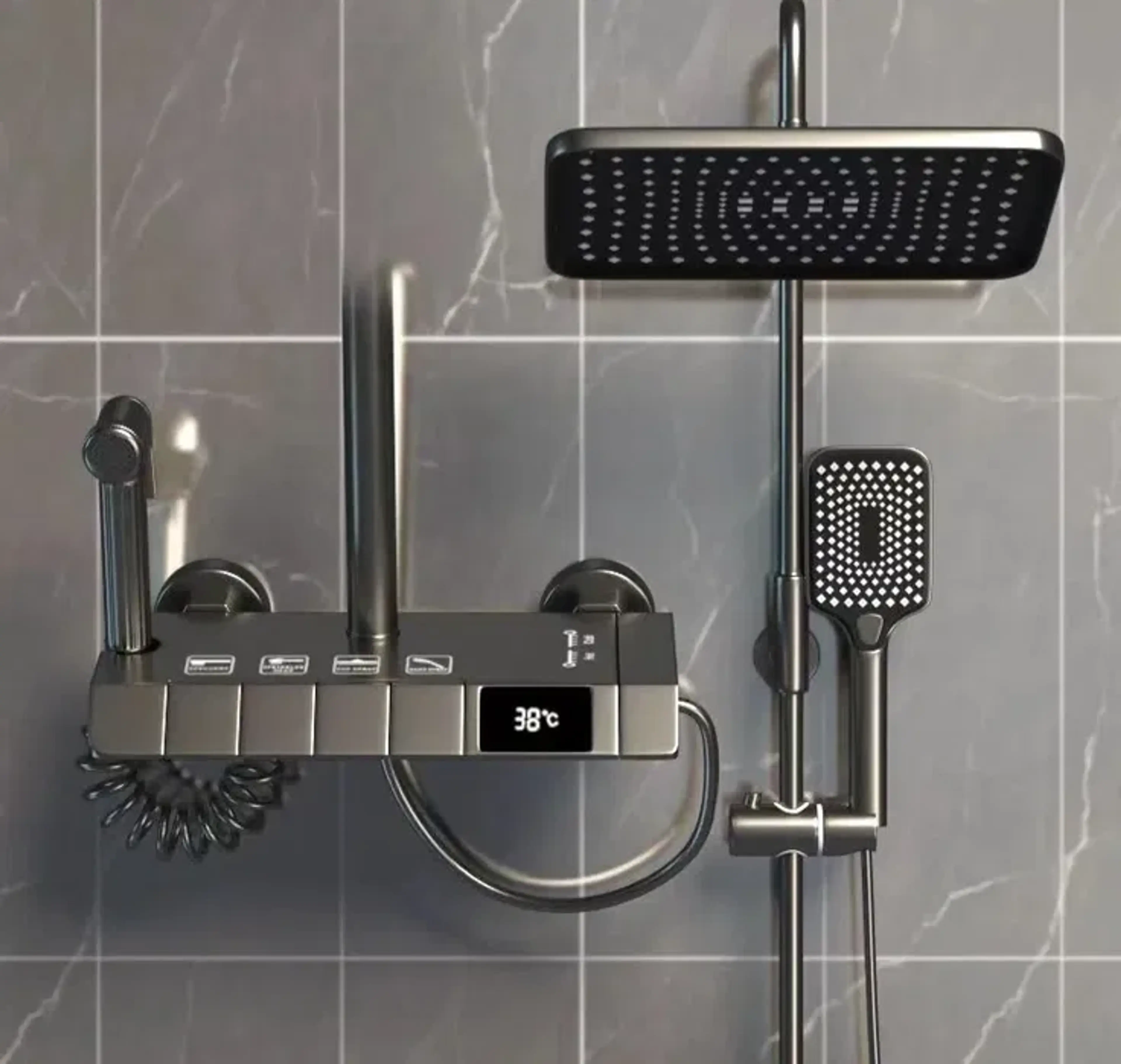 Уникална душ система с включена Батер и термостат